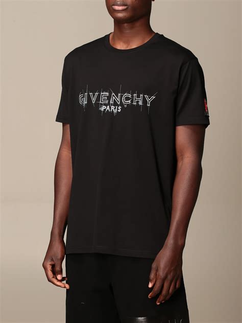 t shirt uomo con foglie givenchy|T.